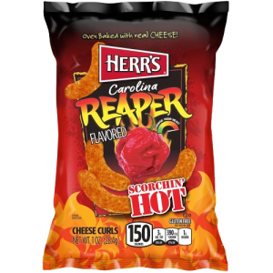 Herr's Reaper Flavored Cheese Curls
