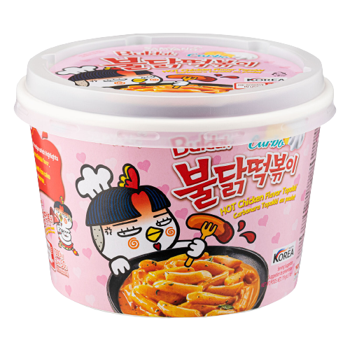 Buldak Hot Chicken Flavour Topokki Carbonara