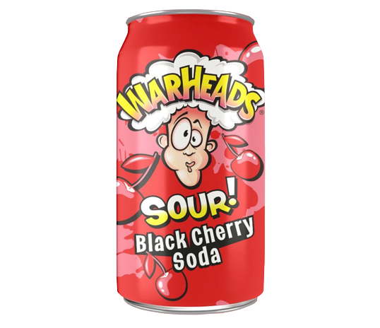 Warheads Sour Black Cherry Soda