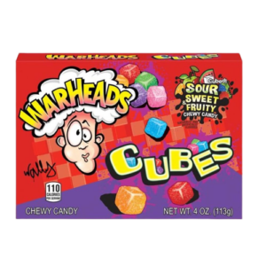 Warheads Chewy Cubes