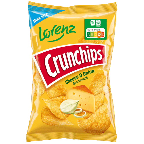 Lorenz Crunchips Cheese & Onion