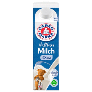 Bärenmarke Die haltbare Alpenmilch 3,8%