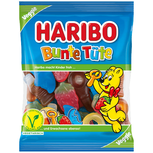 Haribo Bunte Tüte veggie