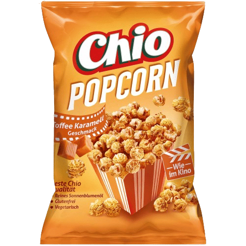 Fertige Chio Popcorn Toffee Karamell