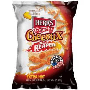 Herr's Crunchy Cheestix Carolina Reaper