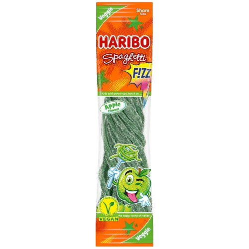 Haribo Spaghetti Apple Fizz veggie