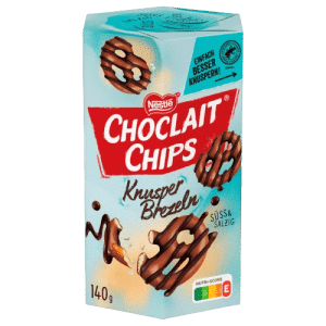 Nestlé Choclait Chips Knusper Brezeln