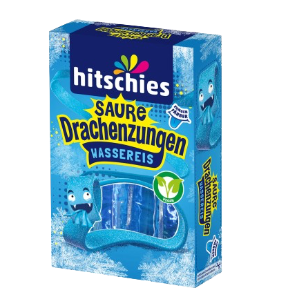 Saure Drachenzungen Wassereis Blau 10x