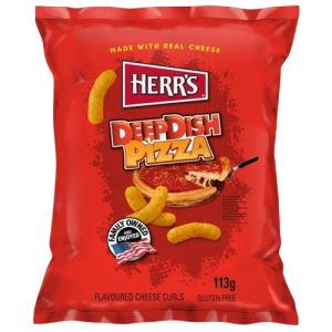 Herr's Deep Dish Pizza Cheese Curls