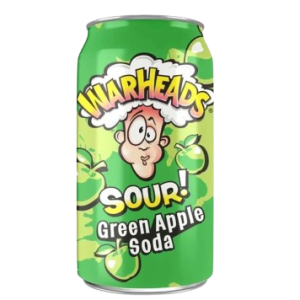 Warheads Green Apple Sour Soda