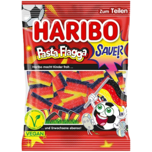 Haribo Pasta Flagga sauer