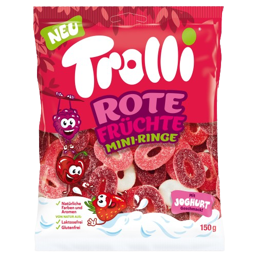 Trolli Rote Früchte Mini-Ringe